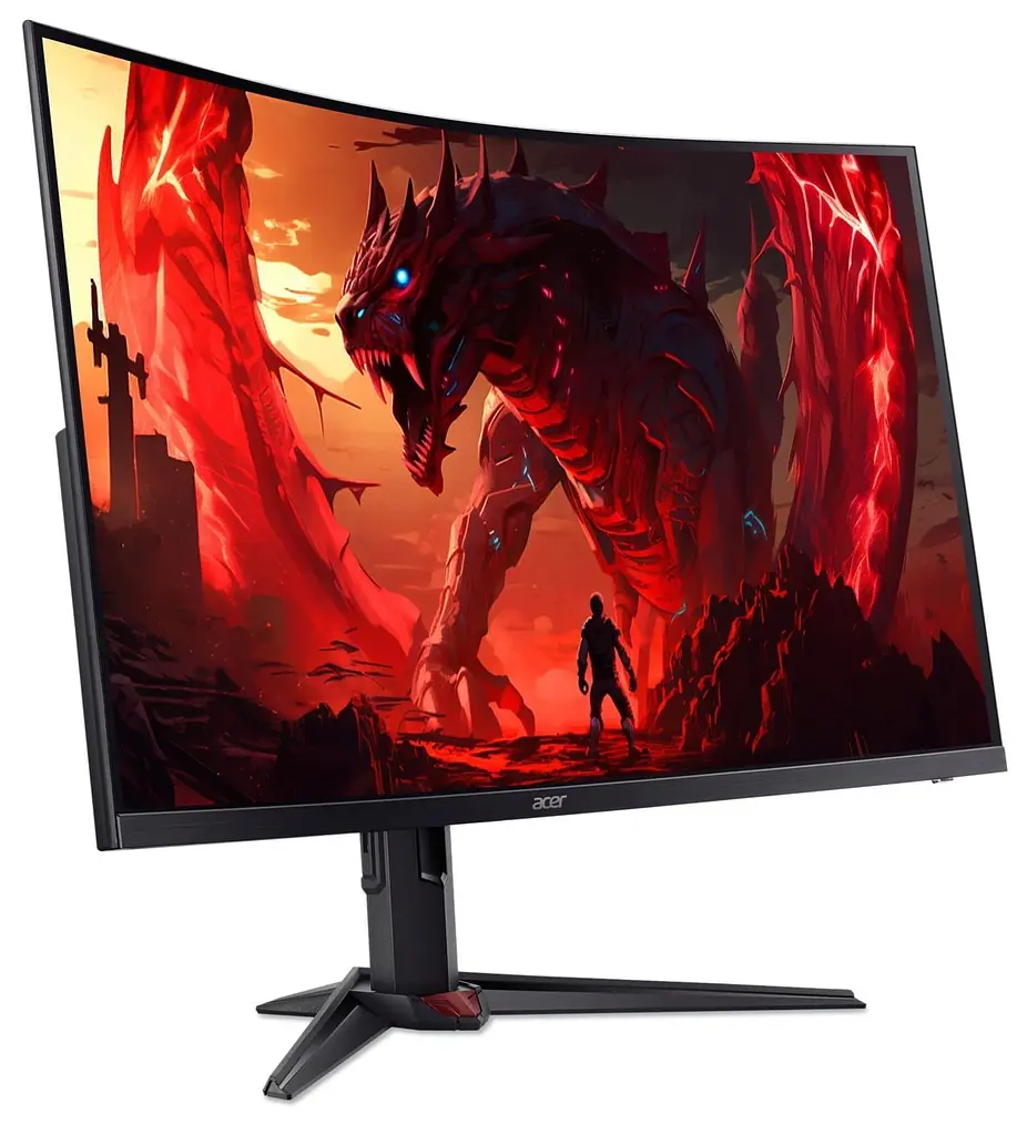 Монітор 31.5" Acer Nitro XZ323QUZ1bmiiprx Curved (UM.HX3EE.105) 2560x1440 (QHD 2K) VA 280 Hz - фото 3
