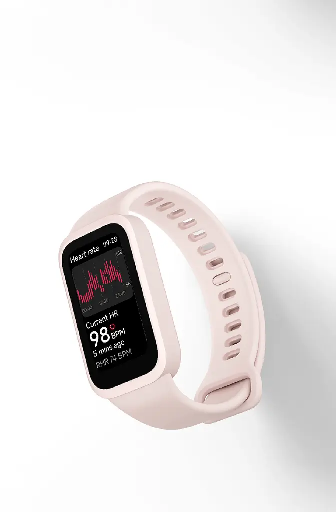 Фитнес-трекер — браслет Xiaomi Smart Band 9 Active Pink BHR9917GL - фото 3