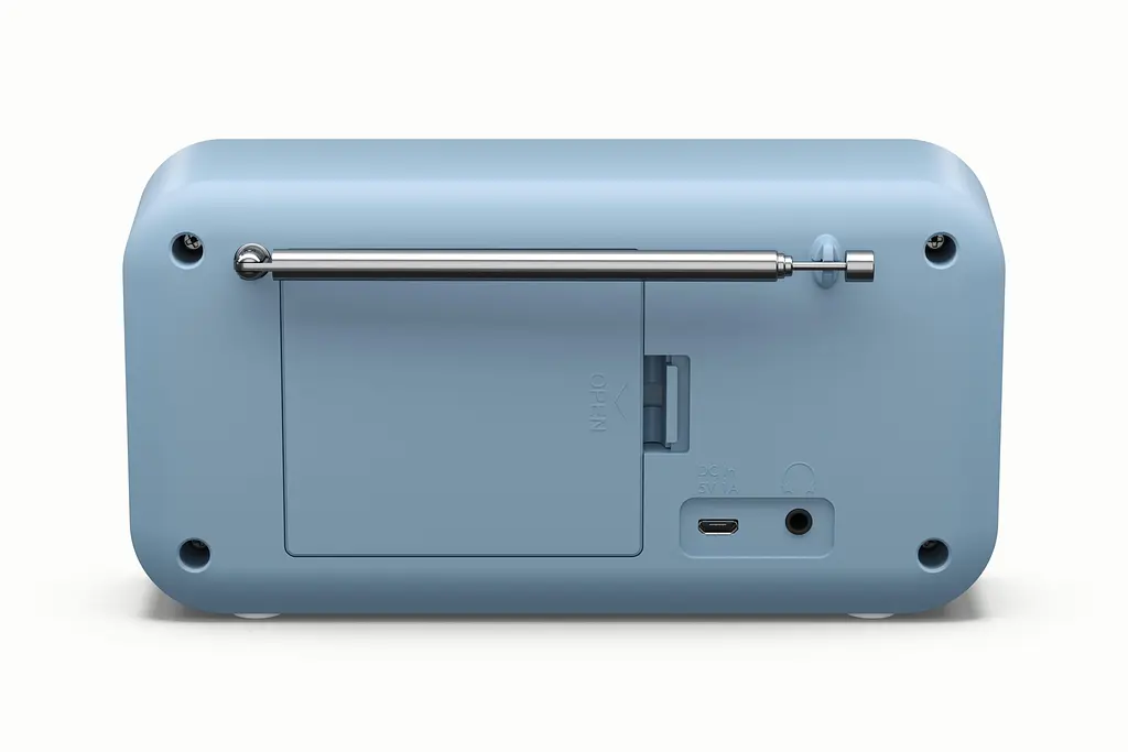 Радіоприймач портативний Sharp DRP420BL Blue DAB+, FM, Bluetooth, батарейки, мережа - фото 5