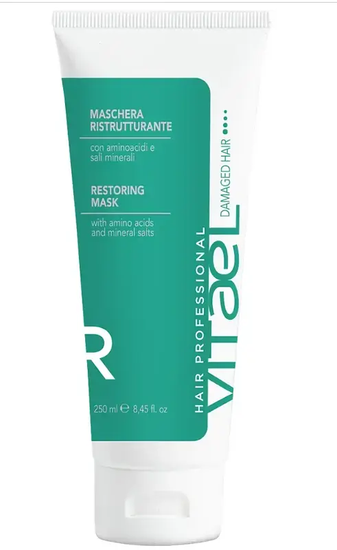 Професійна відновлююча маска для пошкодженого волосся Vitael Damaged Hair Restoring Mask 250 мл