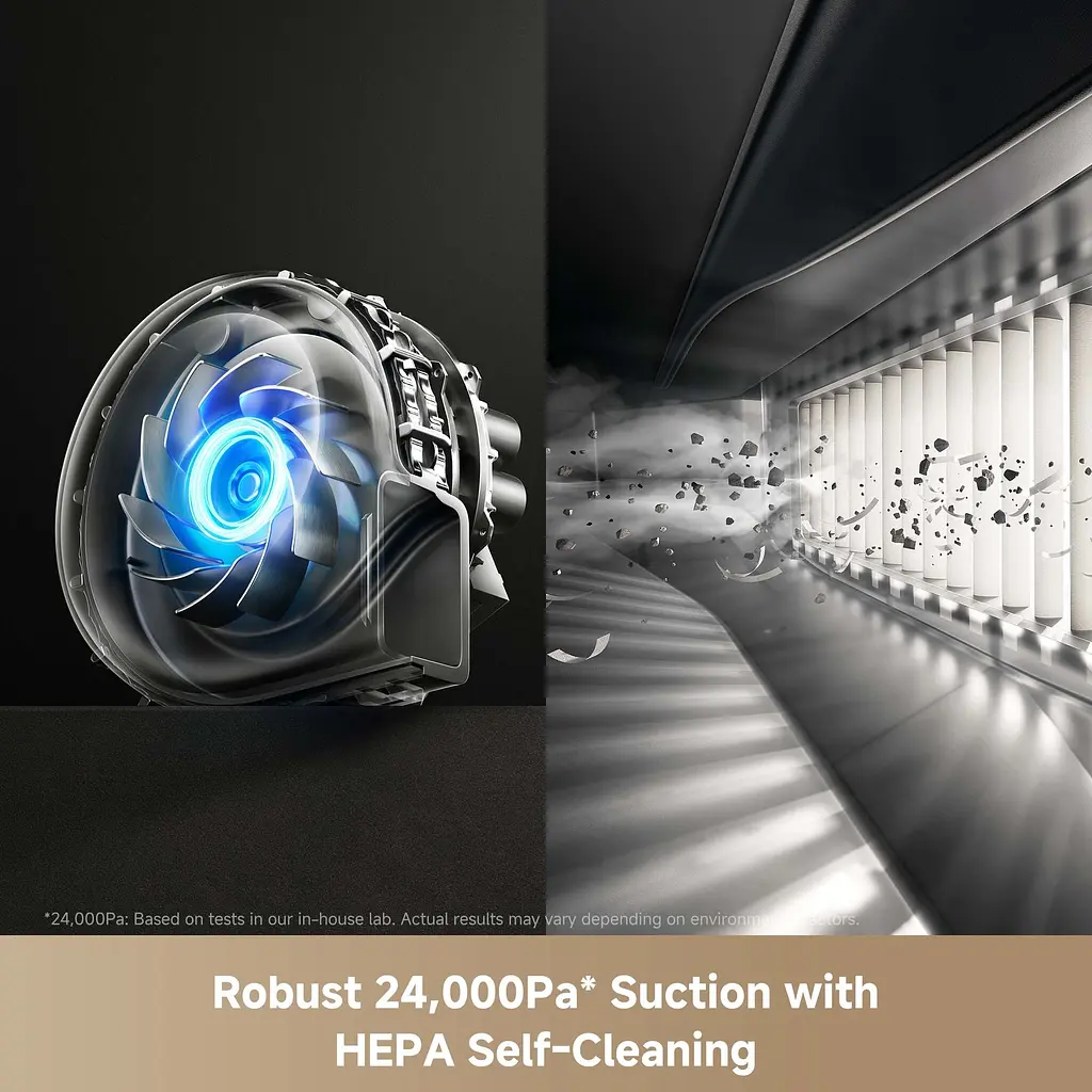 Робот-пилосос Mova V50 Ultra Complete Black (RLV72LE-1-bl) - фото 10