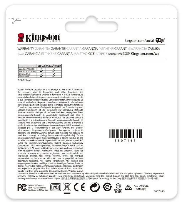 Флеш-накопичувач USB3.2 64GB Type-C Kingston DataTraveler 70 Black (DT70/64GB) - фото 2