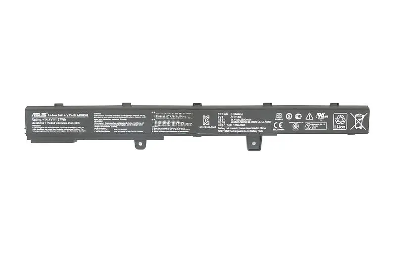 Акумулятор для ноутбука Asus A41N1308 14.4V Black 2500 mAh - фото 5
