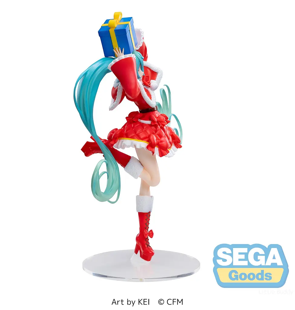 Коллекционная фигурка Sega Вокалоид Хацунэ Мику Vocaloid Hatsune Miku Christmas 2024 19 см S V HM C24 19 - фото 4