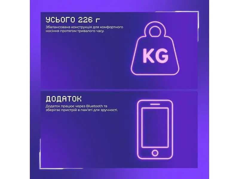 Навушники з мікрофоном Proove Gaming Glimmer (APP) White (WHGL00022017) - фото 8