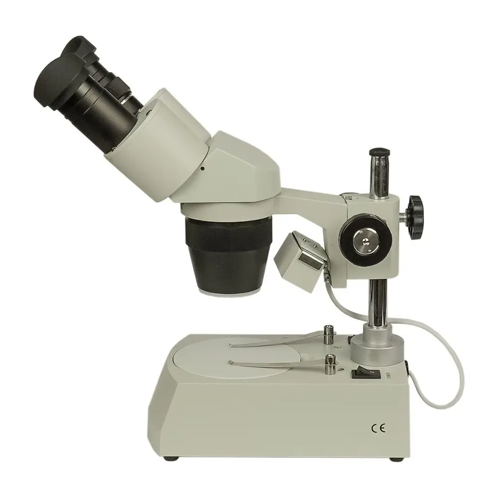 Мікроскоп бінокулярний Aida A-4024/XTX-3C-R (окуляри, що обертаються, LED підсвічування верх/низ, фокус 60-80 мм, кратність - фото 3