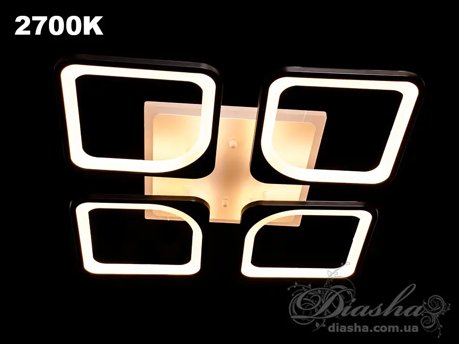Світлодіодна люстра Diasha 8060/4WH LED dimmer - фото 4