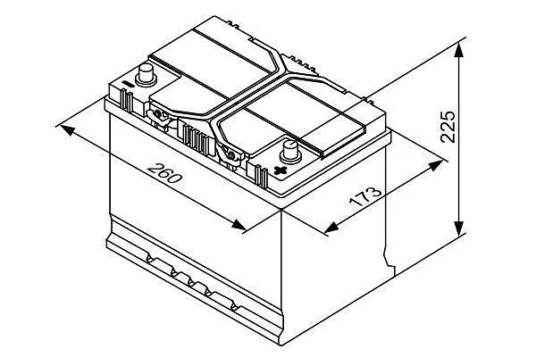 Акумулятор Bosch S4 Silver 70Ah EN 630A (0 092 S40 260) - фото 5