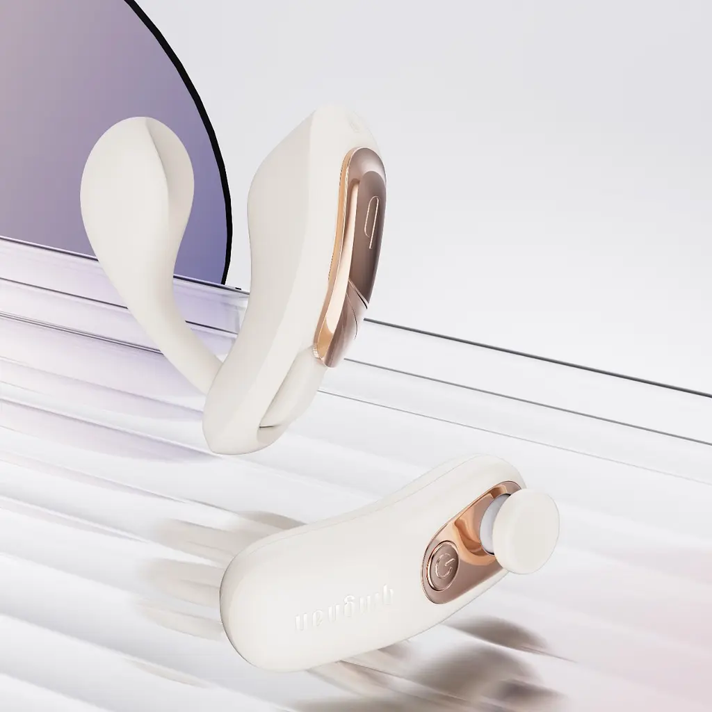 Вібратор Qingnan No.6 8 см білий - фото 11