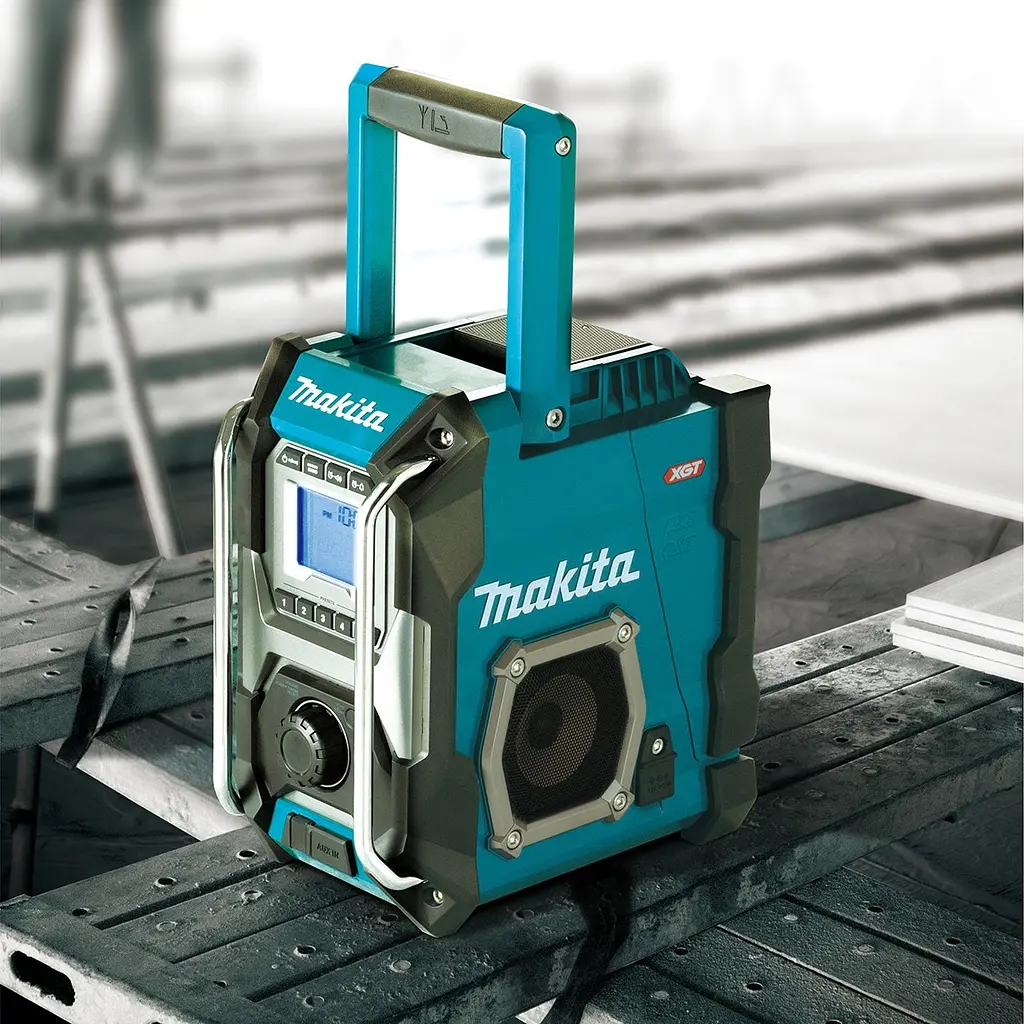 Радіоприймач акумуляторний Makita MR001GZ (XGT, LXT, CXT, FM/AM, 2 x 5 Вт, без акумуляторів та зарядного пристрою) - фото 8