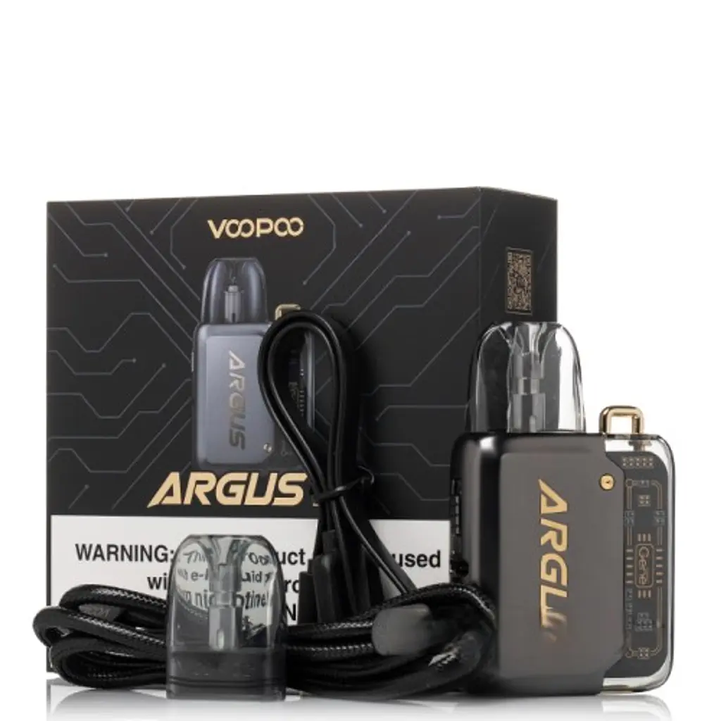 Електронна сигарета Под-система VooPoo Argus P1 Pod 800 mAh 2 ml Kit Black (15147) - фото 5