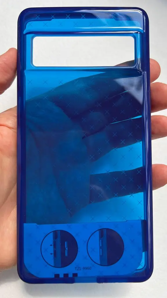Оригінальний протиударний чохол Tech21 Evo Check для Google Pixel 7 Pro (6.7") Blue (T21-9960) - фото 6