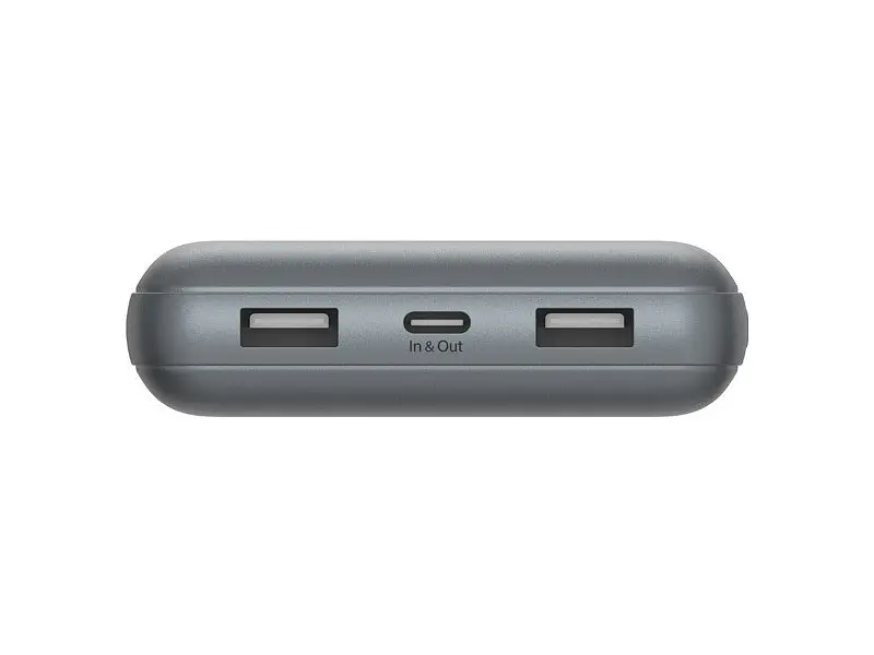 Зовнішній акумулятор (Power Bank) Belkin 20000mAh 15W Space Gray (BPB012BTGY) - фото 5