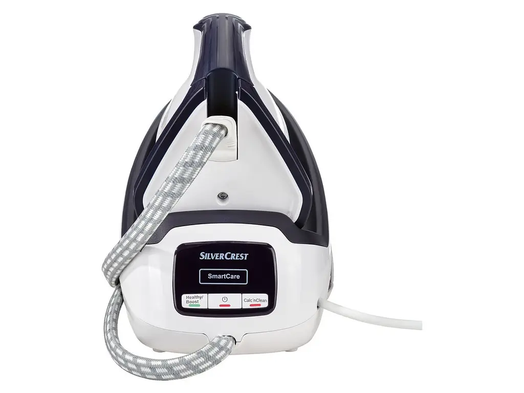Парогенератор SilverCrest SDBE 2400 A1 2400 Вт, керамическое покрытие подошвы, вертикальный пар 1 шт. белый (28110-IS) - фото 4