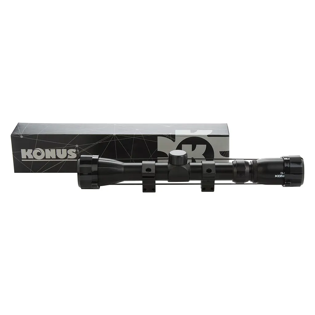 Оптичний приціл KONUS KONUSFIRE 3-9x32 30/30 (з кільцями) - фото 4