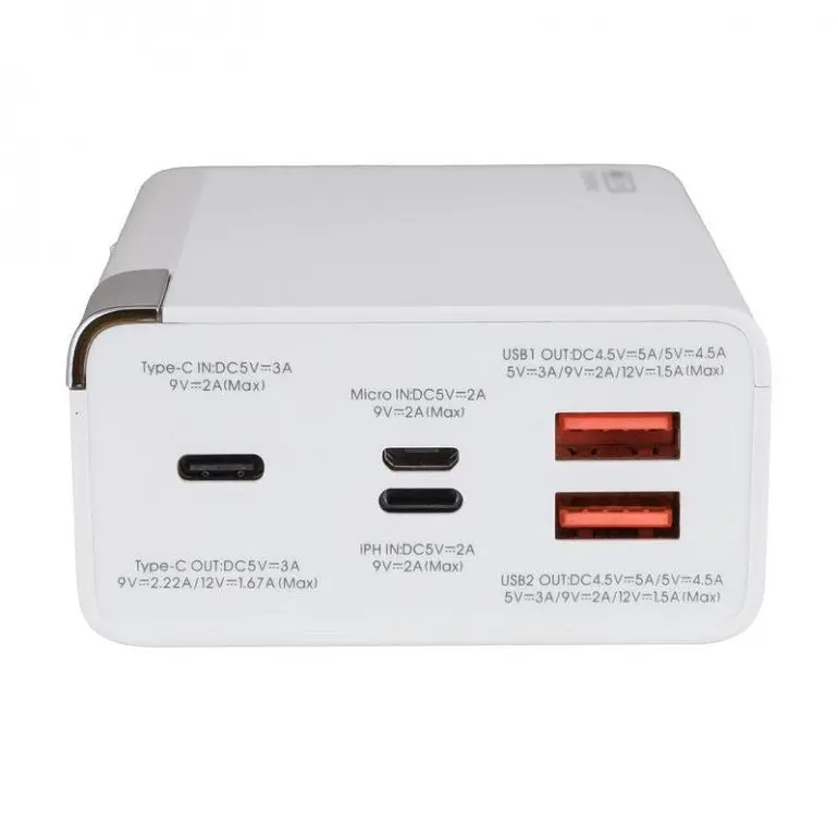 Внешний аккумулятор Remax Riji 22.5W QC+PD 30000mAh белый (RPP-257) - фото 2