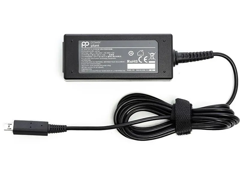 Блок живлення для ноутбуків PowerPlant ACER 220V, 12V 18W 1.5A (micro USB) (AC18AMCUSB)