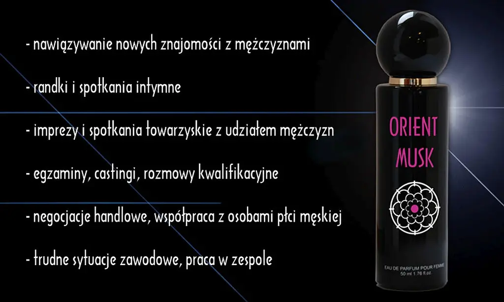 Парфуми жіночі з феромонами Aurora ORIENT MUSK 50 мл - фото 3