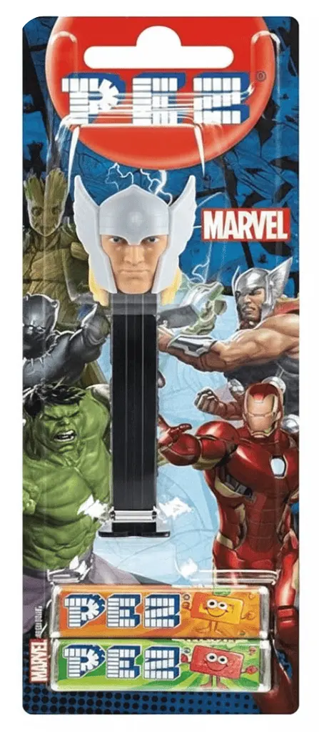 Диспенсер із цукерками Pez Marvel Collection Тор 17г