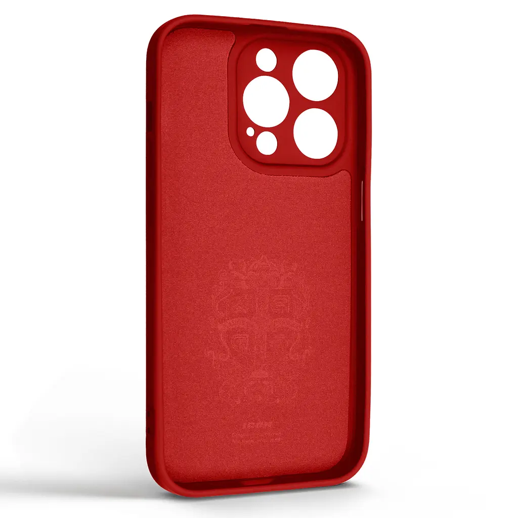 Силиконовый чехол для Apple iPhone 14 Pro, Icon Ring, красный, панель-накладка, с кольцом-подставкой на 360°, противоударный, возможность использования магнитных держателей, ArmorStandart (ARM68708) - фото 2