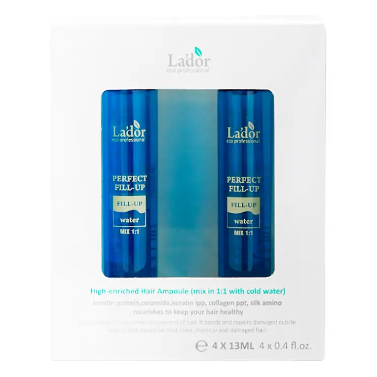 Філер для відновлення волосся La'dor Perfect Hair Fill-Up, 52 мл (4 шт. по 13 мл) (8809500816683) - фото 2