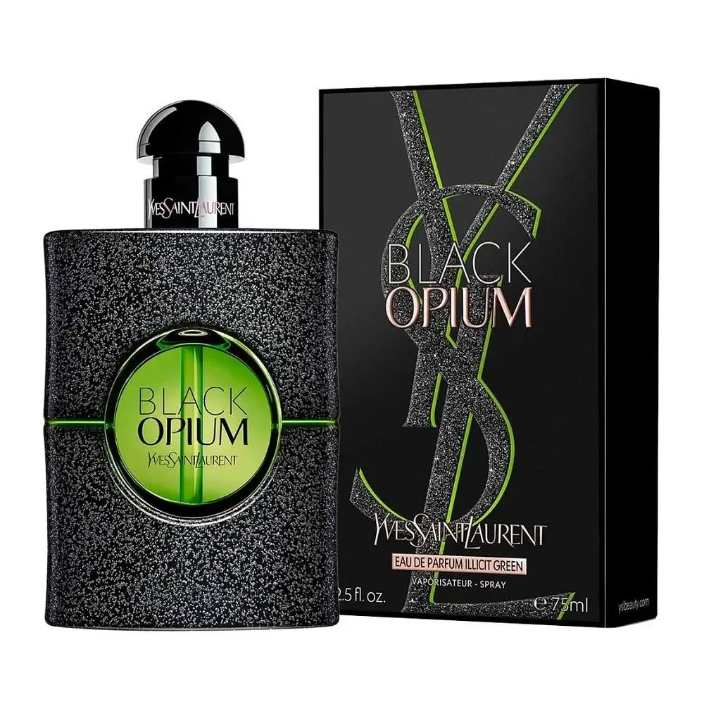 Парфумована вода Yves Saint Laurent Black Opium Illicit Green 75 мл - фото 2