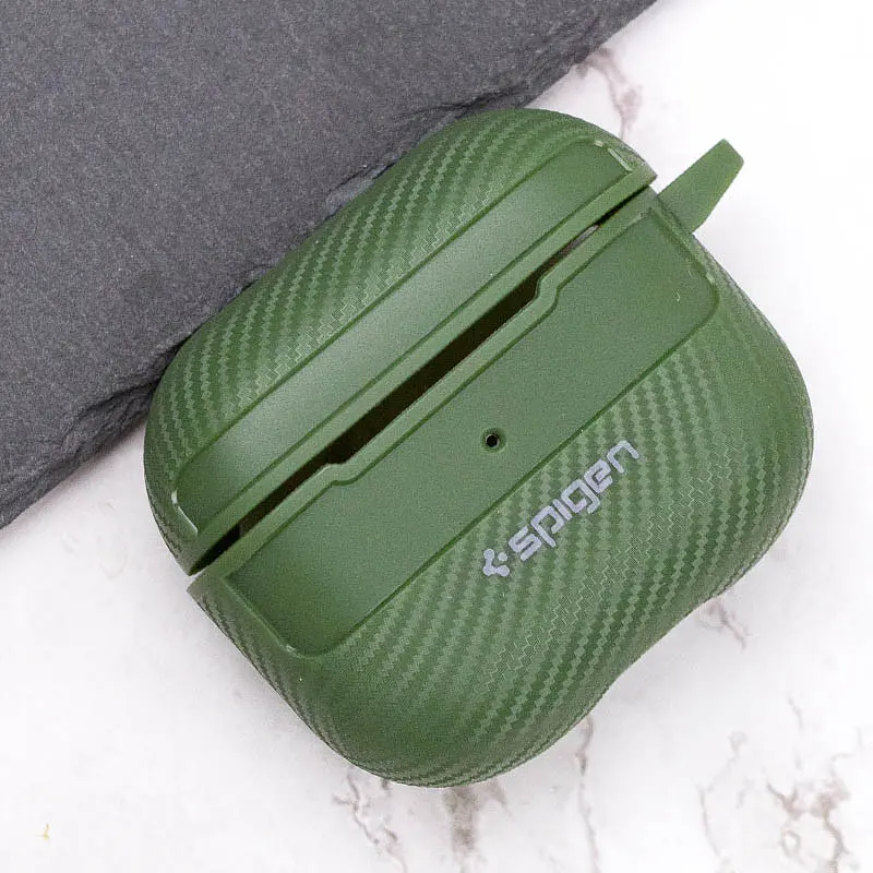 Футляр SGP Shockproof для наушников Airpods 3 Pine green - фото 2