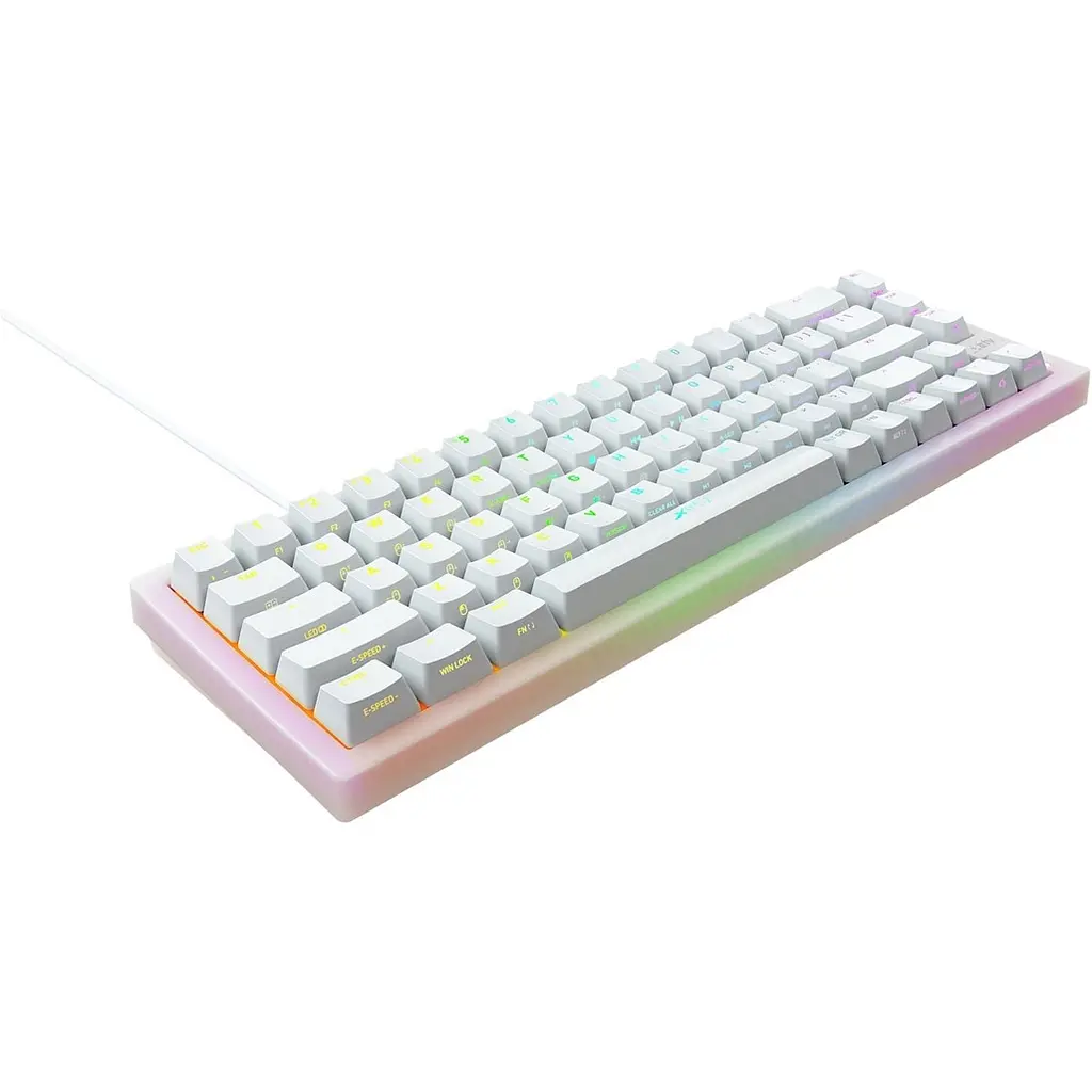 Клавиатура Xtrfy K5 68 keys RGB Kailh Red White UA (K5-RGB-CPT-TPWHITE-R-UKR) [105022] - фото 3
