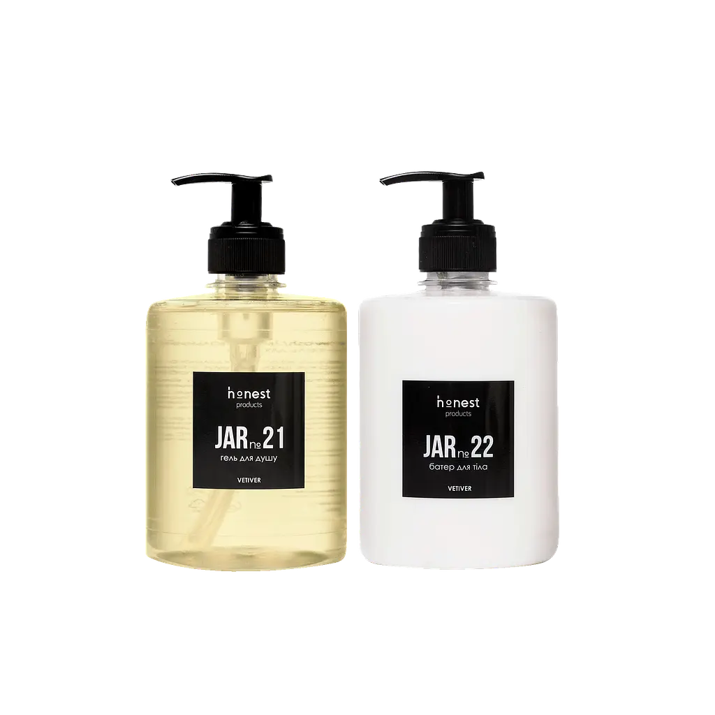 Набір для догляду за тілом Honest products vetiver