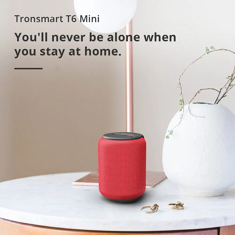 Портативная Bluetooth колонка Tronsmart Element T6 Mini Red - фото 6