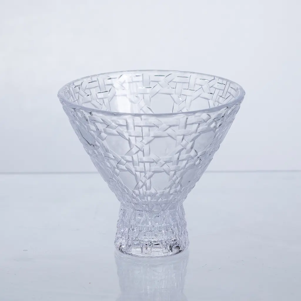 Набор креманок на ножке 3 шт по 200 мл Прозрачный Yiwu 64486-21 - фото 2