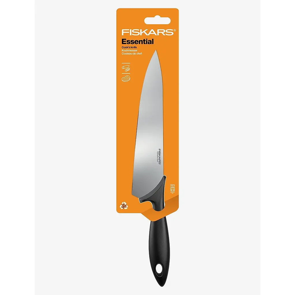 Ніж для шеф-кухаря Fiskars Essential 21 см (1065565) - фото 2