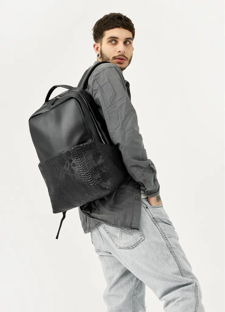 Чоловічий рюкзак Sambag ZARD DART чорний 44 х 31 х 15 см (25523070m)