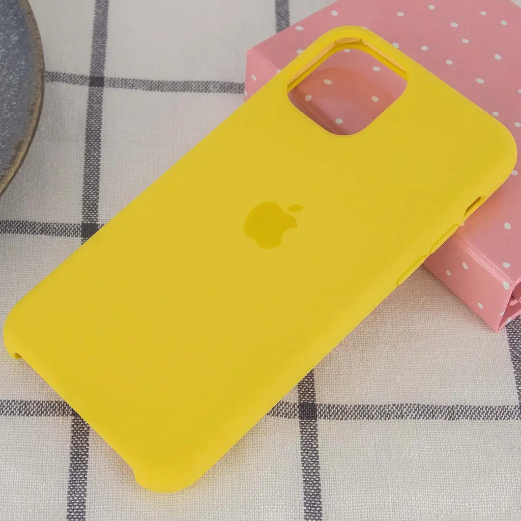 Чохол Silicone Case AA для Apple iPhone 11 Pro 5.8" Жовтий / Canary Yellow - фото 2