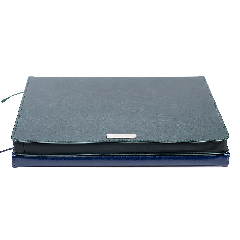 Щоденник недатований Buromax Salerno L2U А4 штучна шкіра 336 сторінок коричневий (BM.20990-25) - фото 5