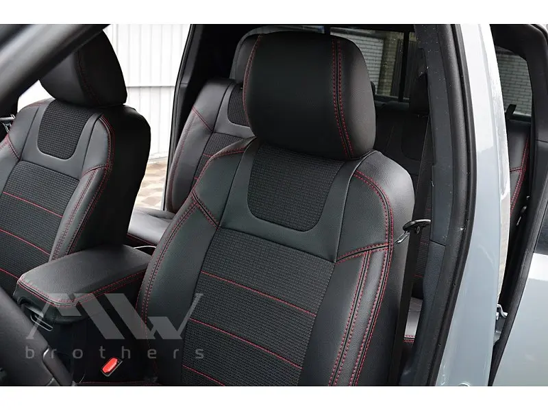 Авточохли модельні MW Brothers для Toyota Tacoma III c 2015 - фото 6