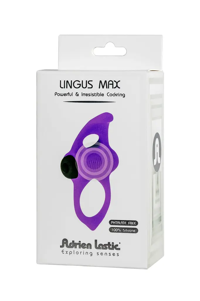 Ерекційне кільце з вібрацією Lingus MAX Adrien Lastic AD30723 88372