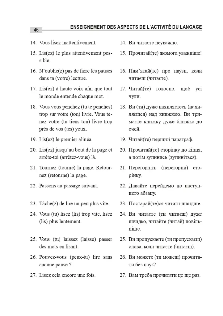 Ведем урок на французском языке. Пособие для учителя - фото 7