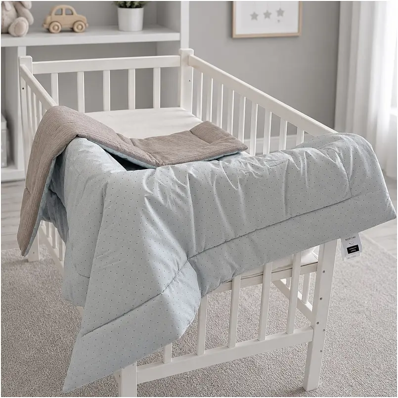 Плед дитячий MirSon Premium Pique Sleeping animals 110х140 см (2200013892618) - фото 5