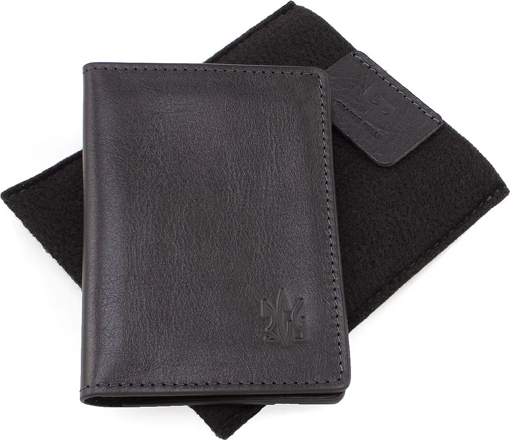 Шкіряна обкладинка для документів GRANDE PELLE 14х10х1 см acs0026402 - фото 9