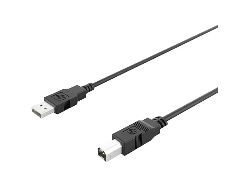 Кабель HP USB2.0 AM/BM 2м Black (DHC-PT100-2M) - фото 3
