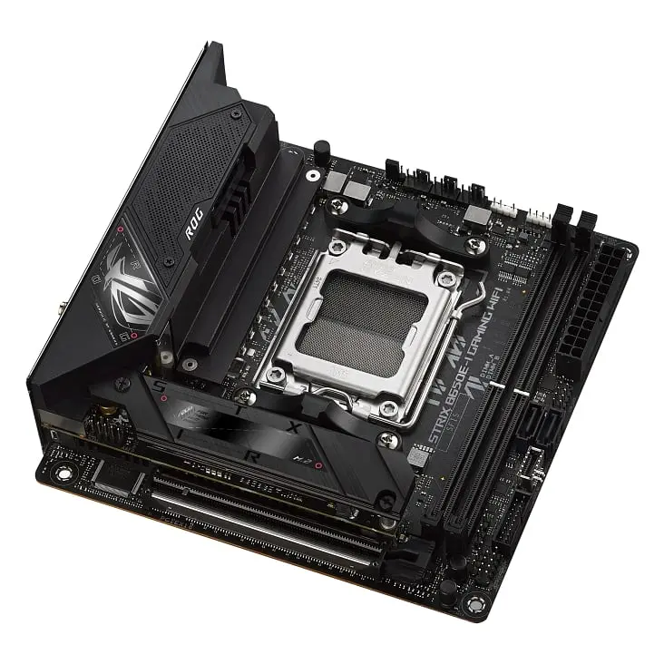 Материнская плата ROG STRIX B650E-I GAMING WIFI sAM5 B650 2xDDR5 M.2 HDMI Wi-Fi BT mITX Asus teh0018954 - фото 5