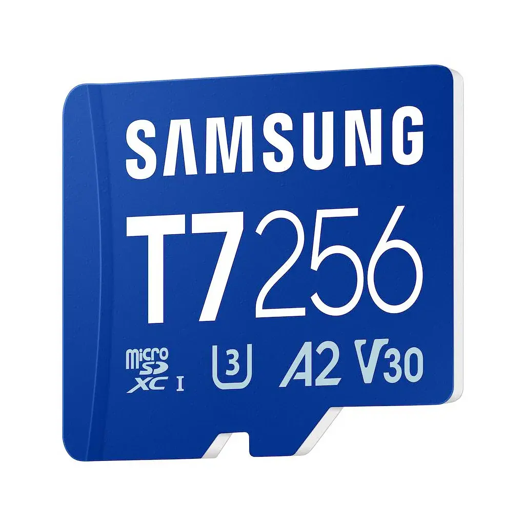 Карта пам'яті Samsung 256GB microSDXC class 10 UHS-I U3 V30 A2 T7 (MB-MB256T/WW) - фото 2