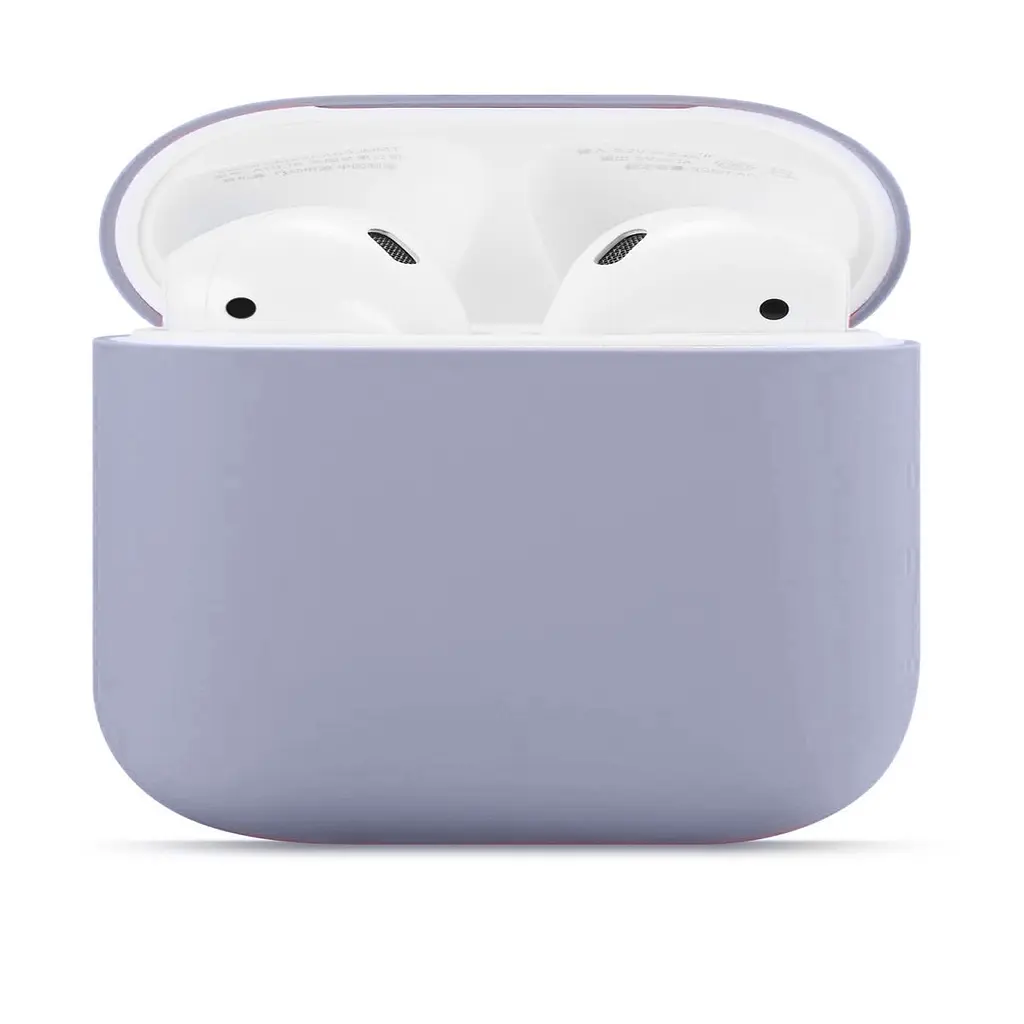 Чехол Ultrathin Silicone Case для AirPods Pro Lavender Ash [52477] - фото 2