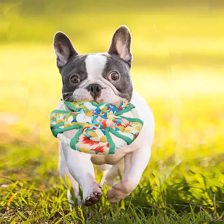 М'яке фрізбі для собак Derby Pet Garden - Cotton Rope Dog Frisbee Toy - фото 2