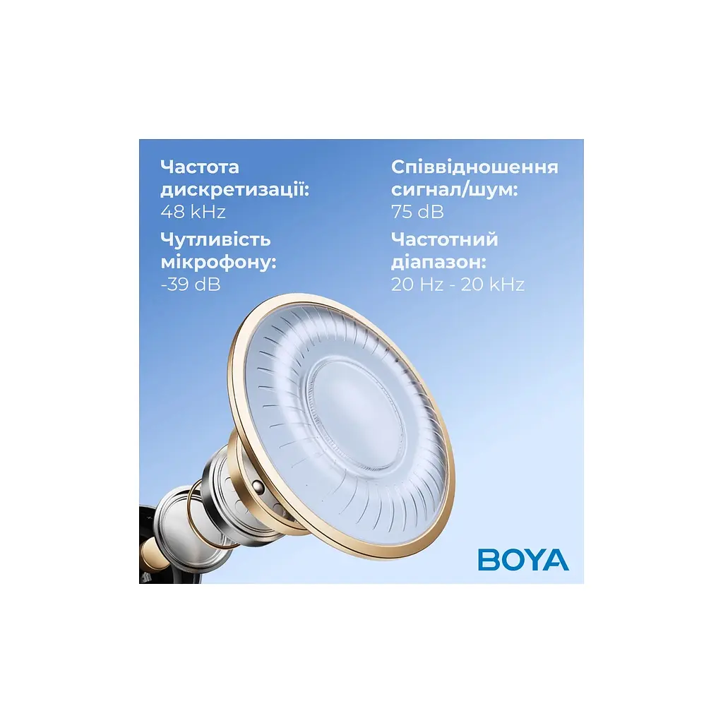 Микрофон Boya K3-02 RGB Type-C/3,5 мм Black (BOYA K3-02) - фото 12