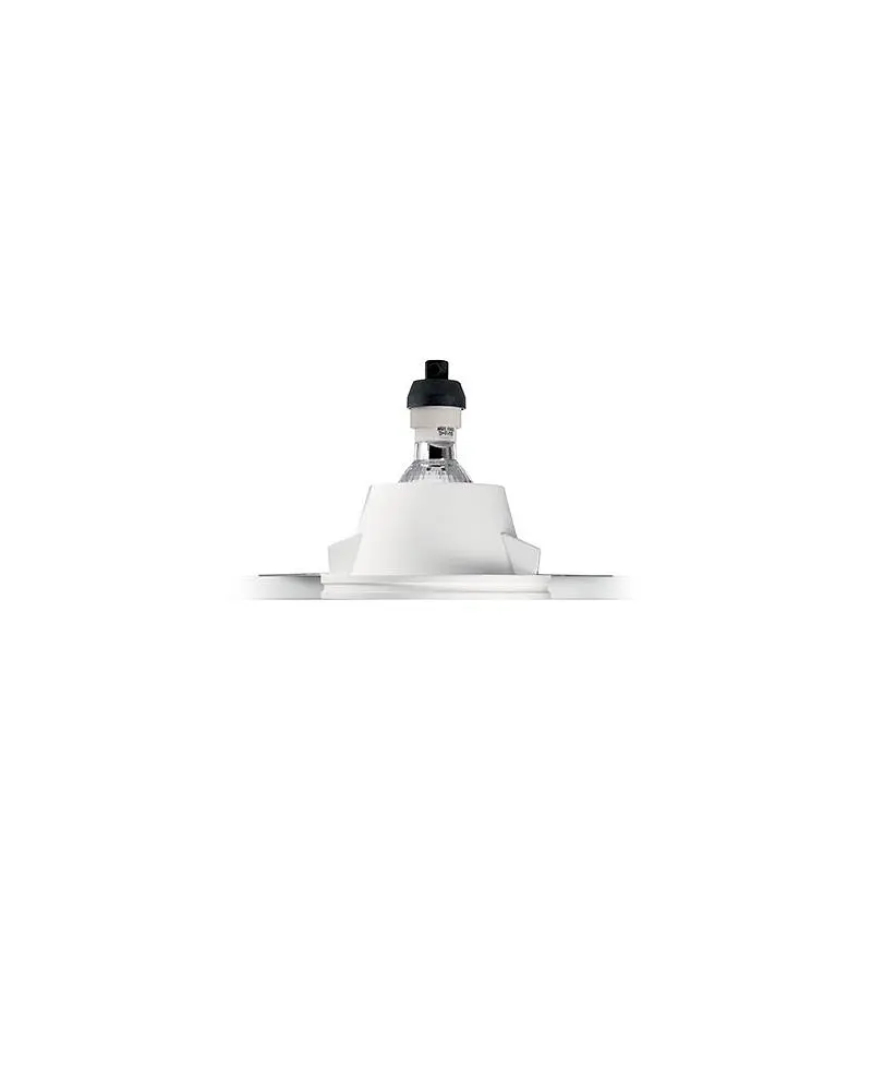 Гіпсовий світильник Ideal Lux Samba Fi1 Round Big 139012 - фото 2