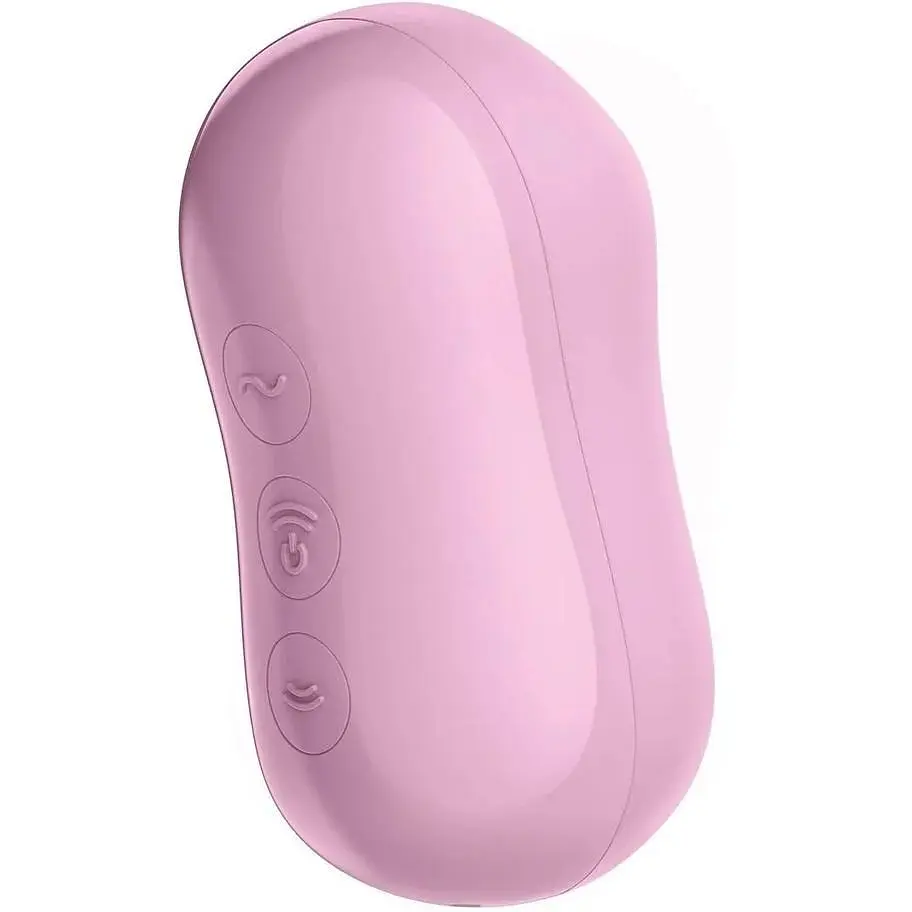 Вакуумний стимулятор із вібрацією Satisfyer Cotton Candy Фіолетовий - фото 6