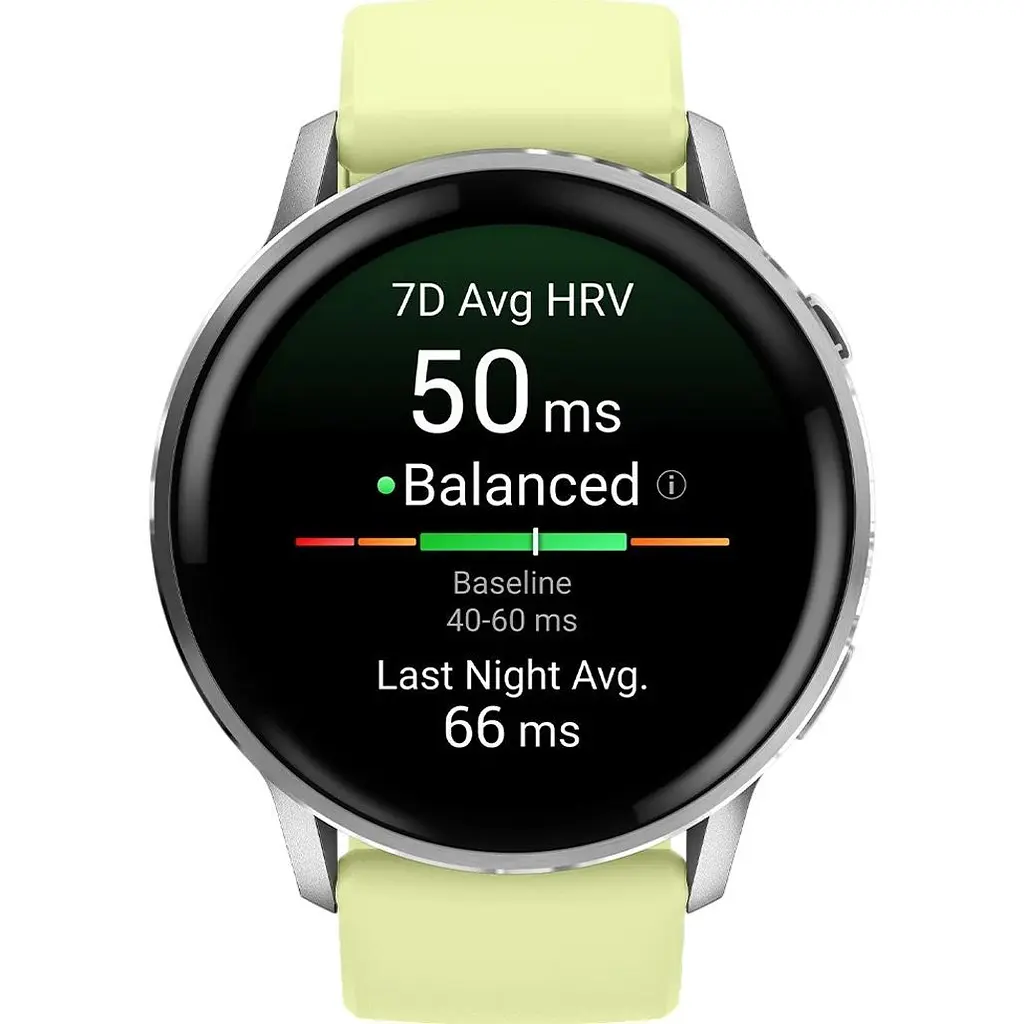 Смарт-годинник Garmin Venu 4 45mm Silver with Citron Silicone Band (010-03014-02) [146409] - фото 2