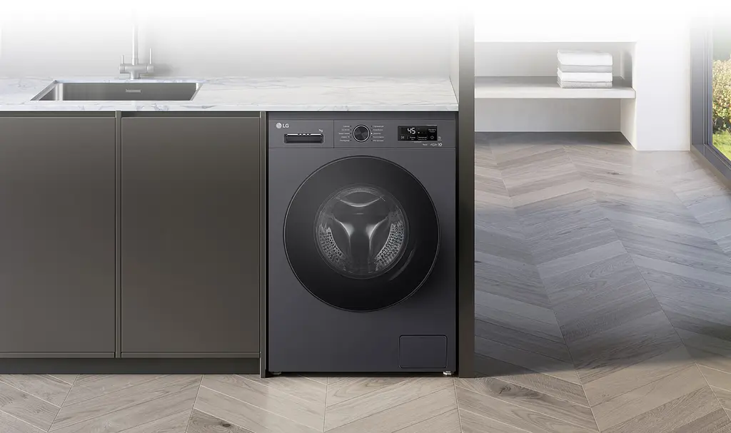 LG Пральна машина фронтальна, 7кг, 1200, A, 44см, - фото 3